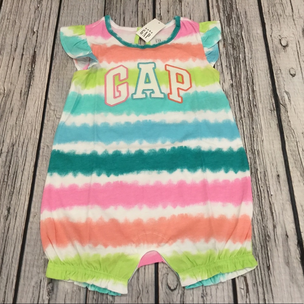 Gap Girls 0 3 6 12 18 24 Month Short Jumpsuit